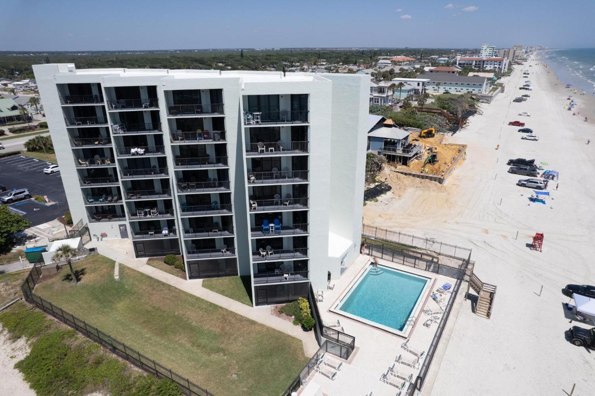 Ocean View With A Beachfront Pool At Ocean Trillium Condo ~ 403 ニュー・スマーナ・ビーチ エクステリア 写真